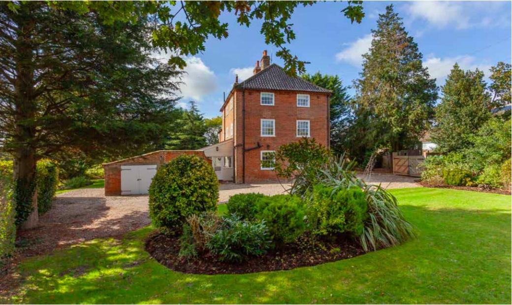 Large Three Storey Georgian House And Gardens Villa Wrentham Esterno foto
